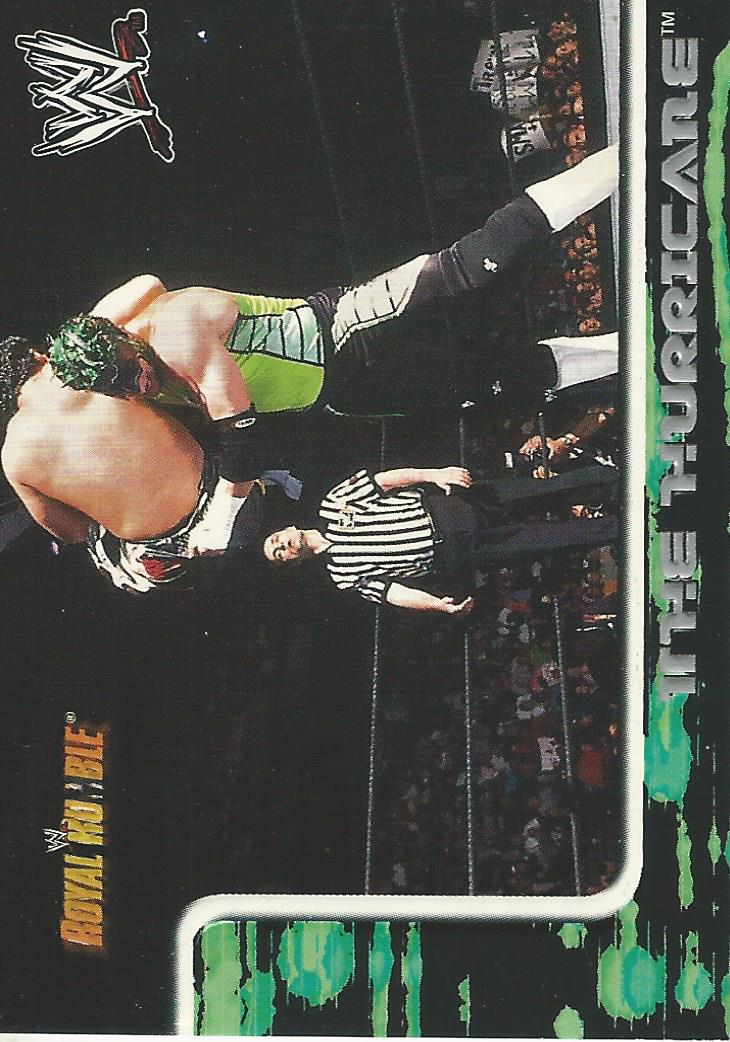 WWE Fleer Royal Rumble 2002 The Hurricane #44