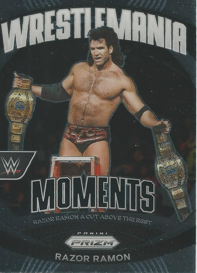 WWE Panini Prizm 2024 Wrestlemania Moments Razor Ramon #35