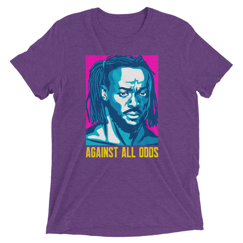 Kofi Kingston "Against All Odds" Tri-Blend T-Shirt