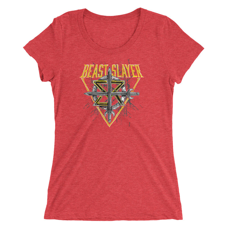 Seth Rollins "BeastSlayer" Women's Tri-Blend T-Shirt