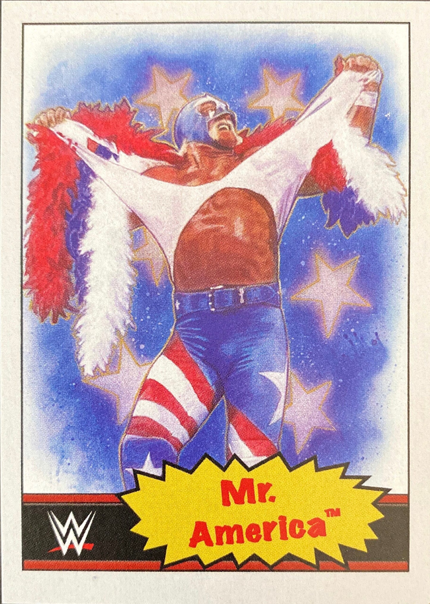 MR. America trading card PW Catalog