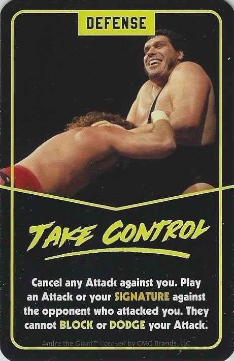 Take Control trading card PW Catalog