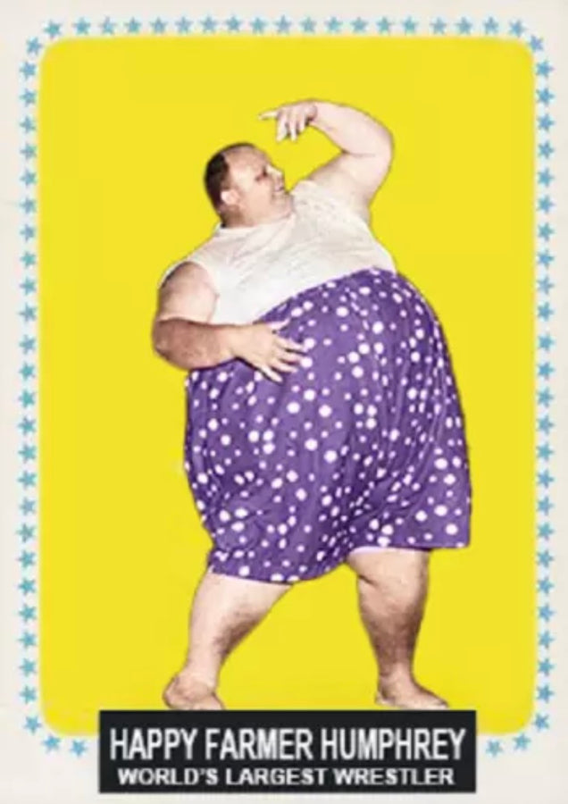 Happy Farmer Humphrey trading card PW Catalog