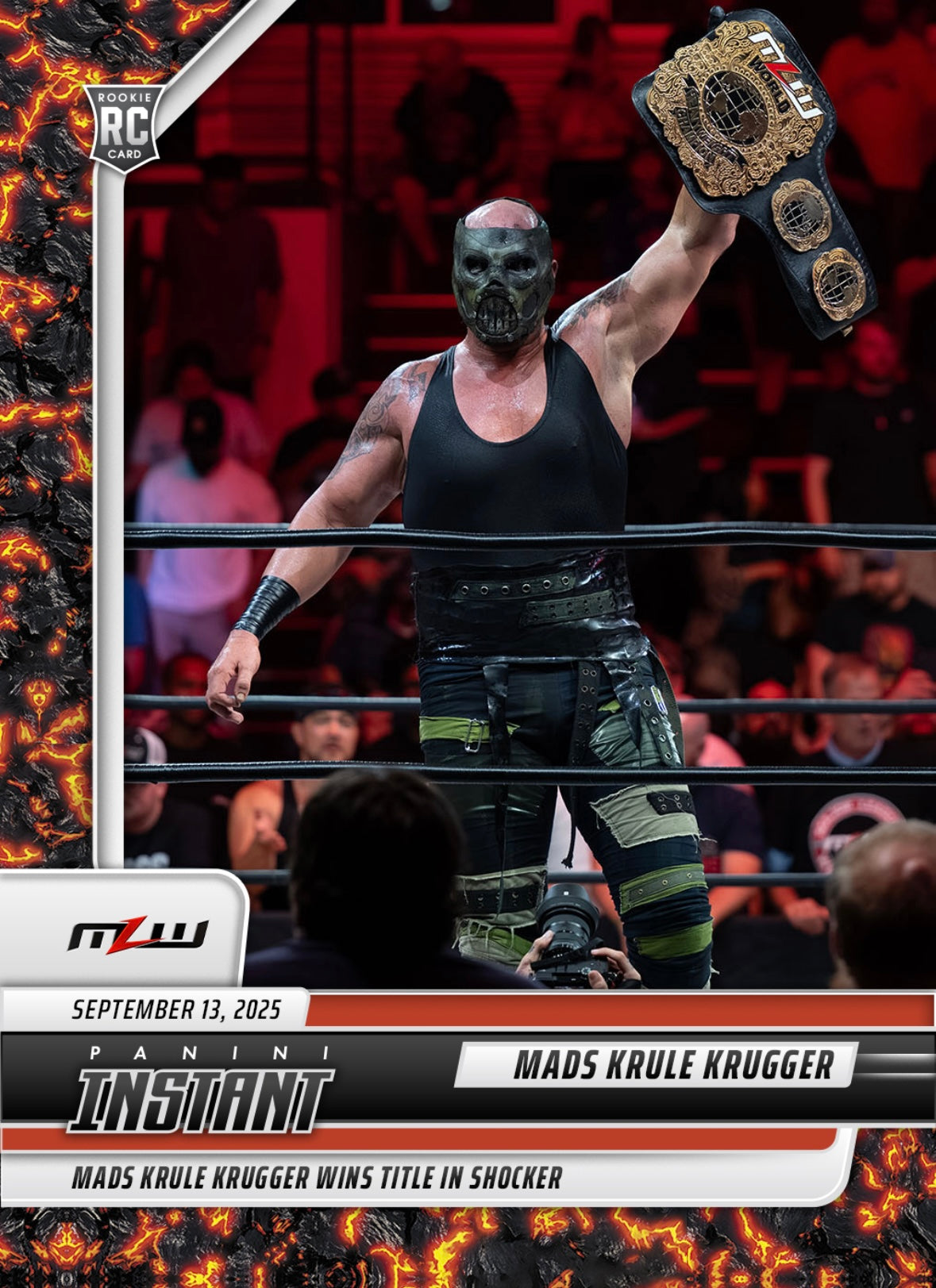 Mads Krule Krugger – Mads Krule Krugger Wins Title in Shocker trading card PW Catalog