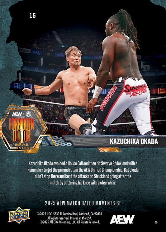 Kazuchika Okada – Kazuchika Okada Retains HIS AEW Unified Championship With a Win Over Swerve Strickland
