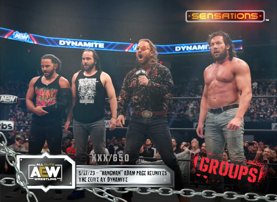 5/17/23 – The Elite – “Hangman” Adam Page Reunites the Elite at Dynamite