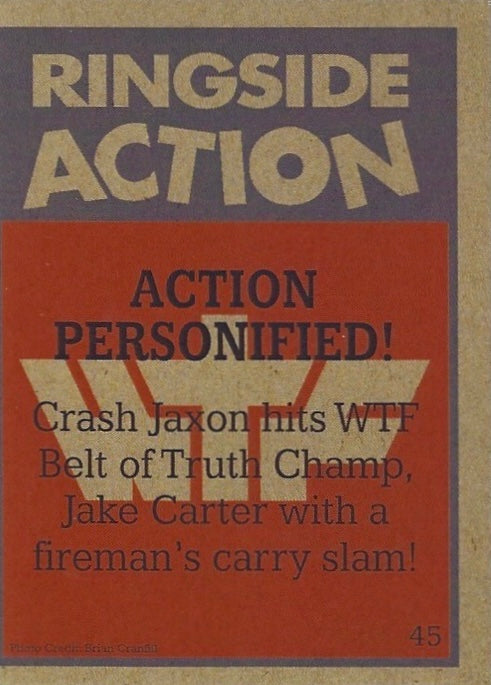 Ringside Action – Action Personified! trading card PW Catalog