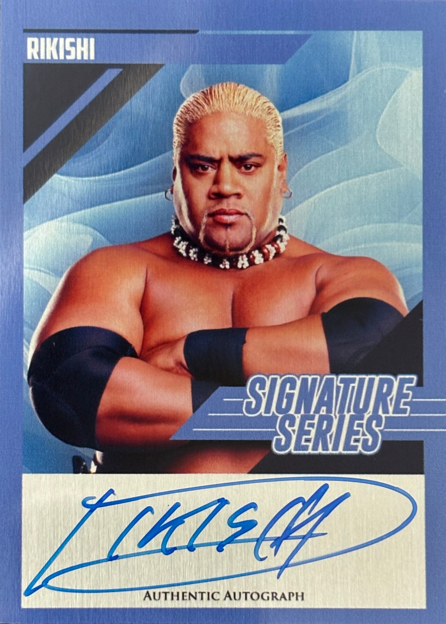 Signature Series – Rikishi trading card PW Catalog