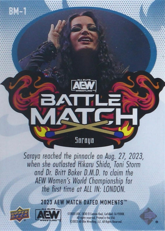 AEW Battle Match – Saraya