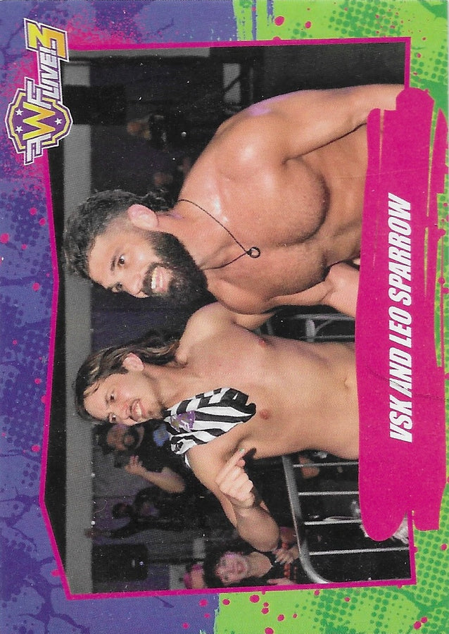 VSK and LEO Sparrow trading card PW Catalog