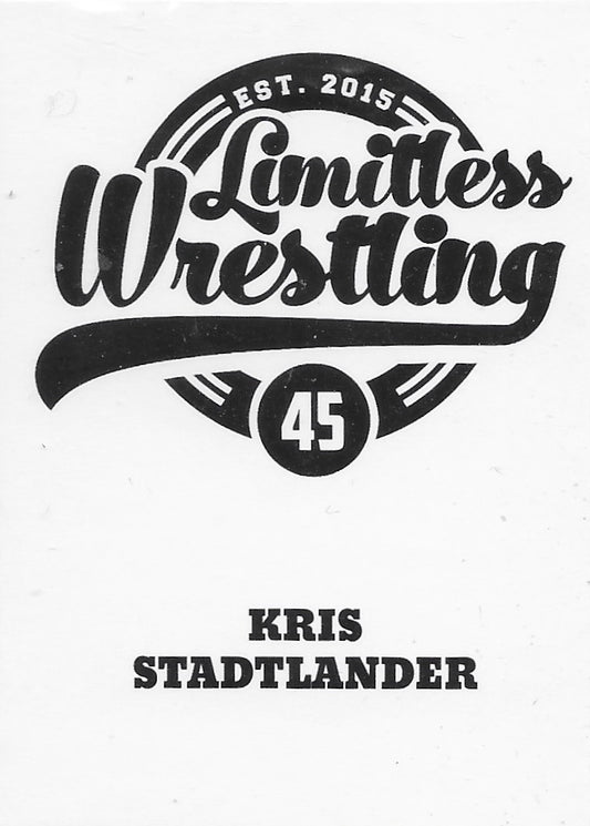 Kris Stadtlander trading card PW Catalog