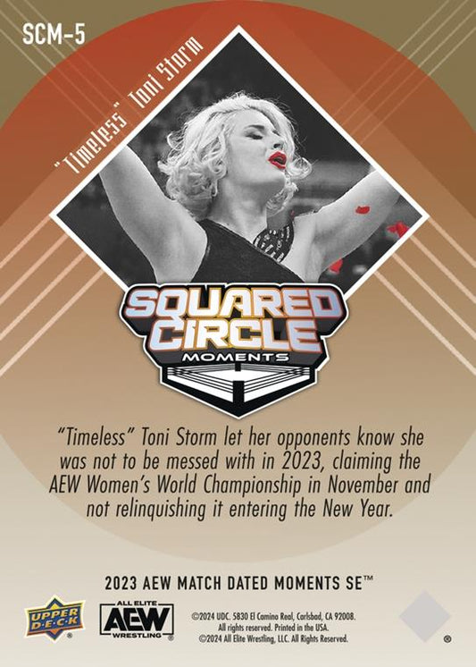 Squared Circle Moments – “Timeless” Toni Storm – “Timeless” Toni Storm Retains HER AEW Women’s World Championship With Win Over Riho