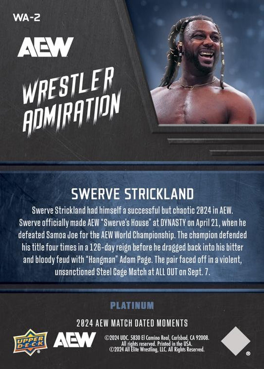 Wrestler Admiration – Swerve Strickland
