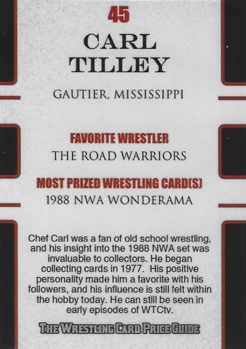 Chef Carl Tilley