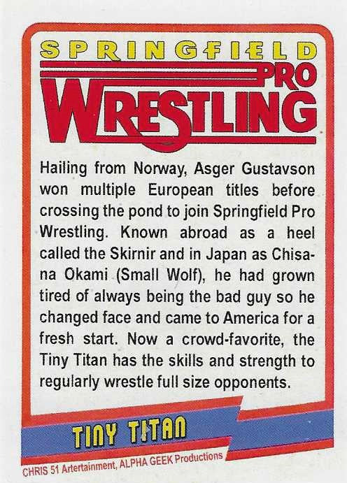 Tiny Titan – Norway trading card PW Catalog