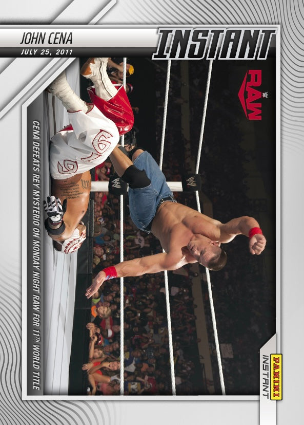 John Cena – Cena Defeats REY Mysterio on Monday Night RAW for 11th World Title
