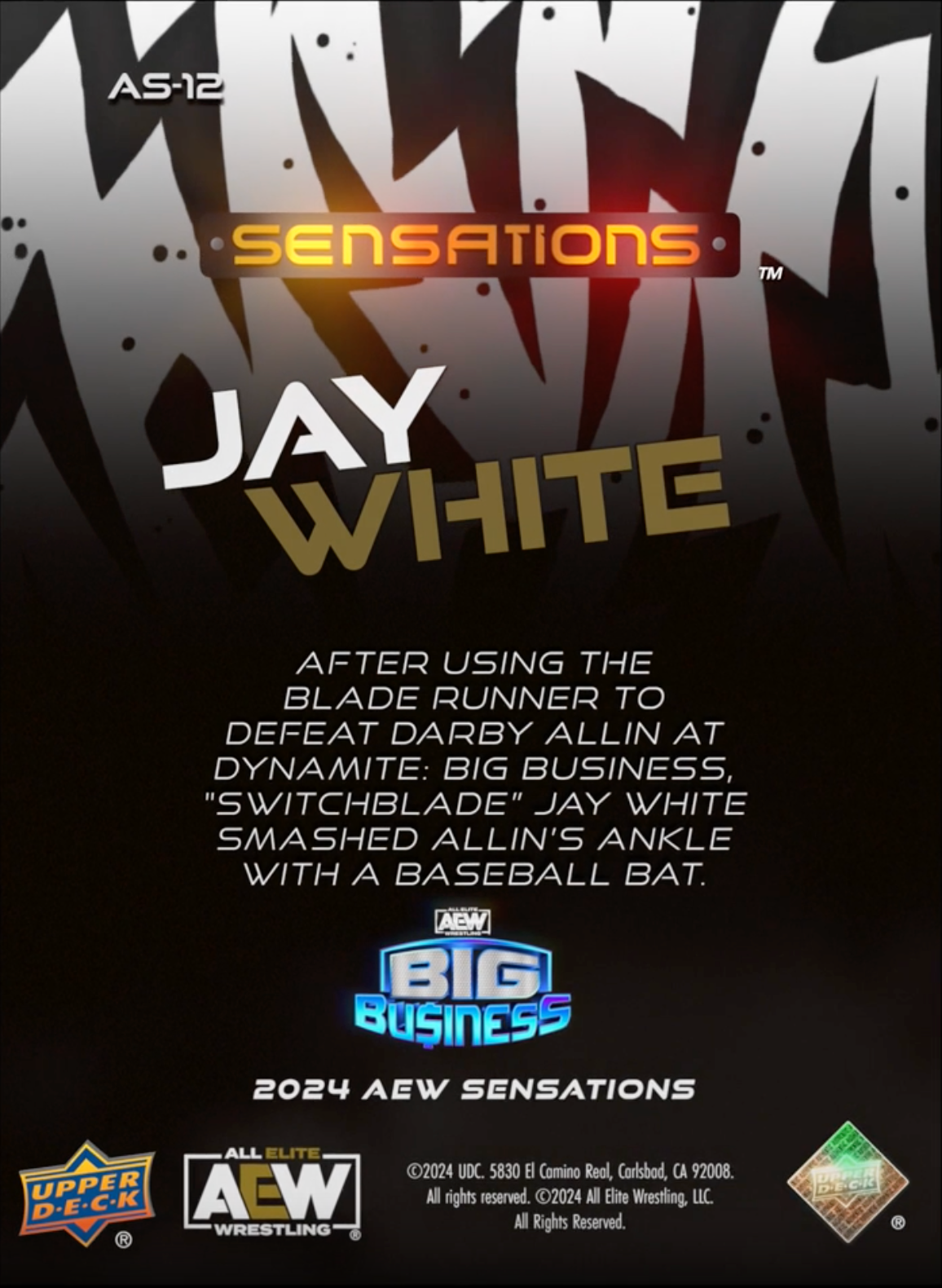 3/13/24 – JAY White – “Switchblade” JAY White Defeats Darby Allin