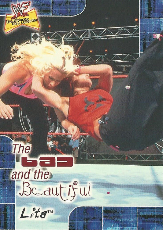 WWF Fleer Ultimate Diva Collection 2001 BB 14 of 15 Lita trading card PW Catalog
