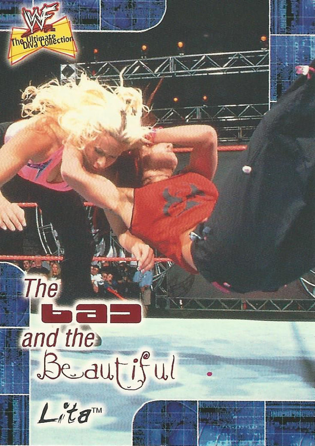 WWF Fleer Ultimate Diva Collection 2001 BB 14 of 15 Lita trading card PW Catalog