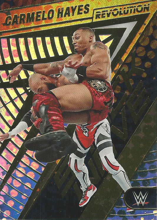 WWE Panini Revolution 2023 Carmelo Hayes SHOCKWAVE #5