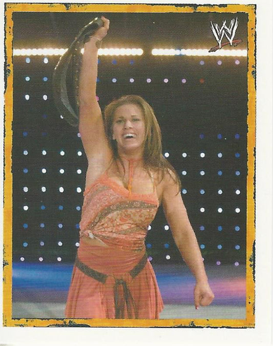 WWE Merlin Heros 2008 Stickers Mickie James P15