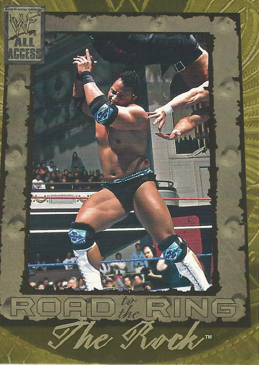 WWF Fleer All Access 2002 The Rock #99
