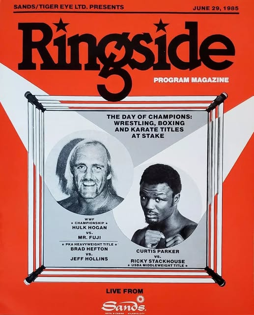 Ringside Program Magazine Sands/Tiger Eye event Hulk Hogan Magazine PWcatalog