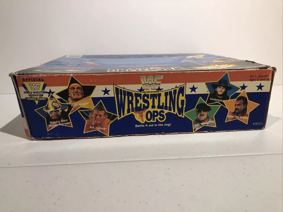 WWF Wrestling Tops Game 1991 Pressman