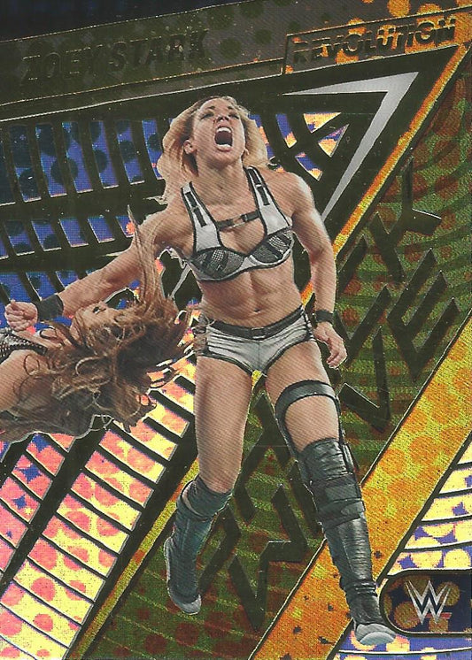 WWE Panini Revolution 2023 Zoey Stark SHOCKWAVE #26