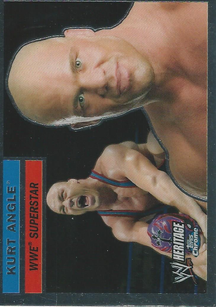 WWE Topps Chrome Heritage 2006 Kurt Angle #23