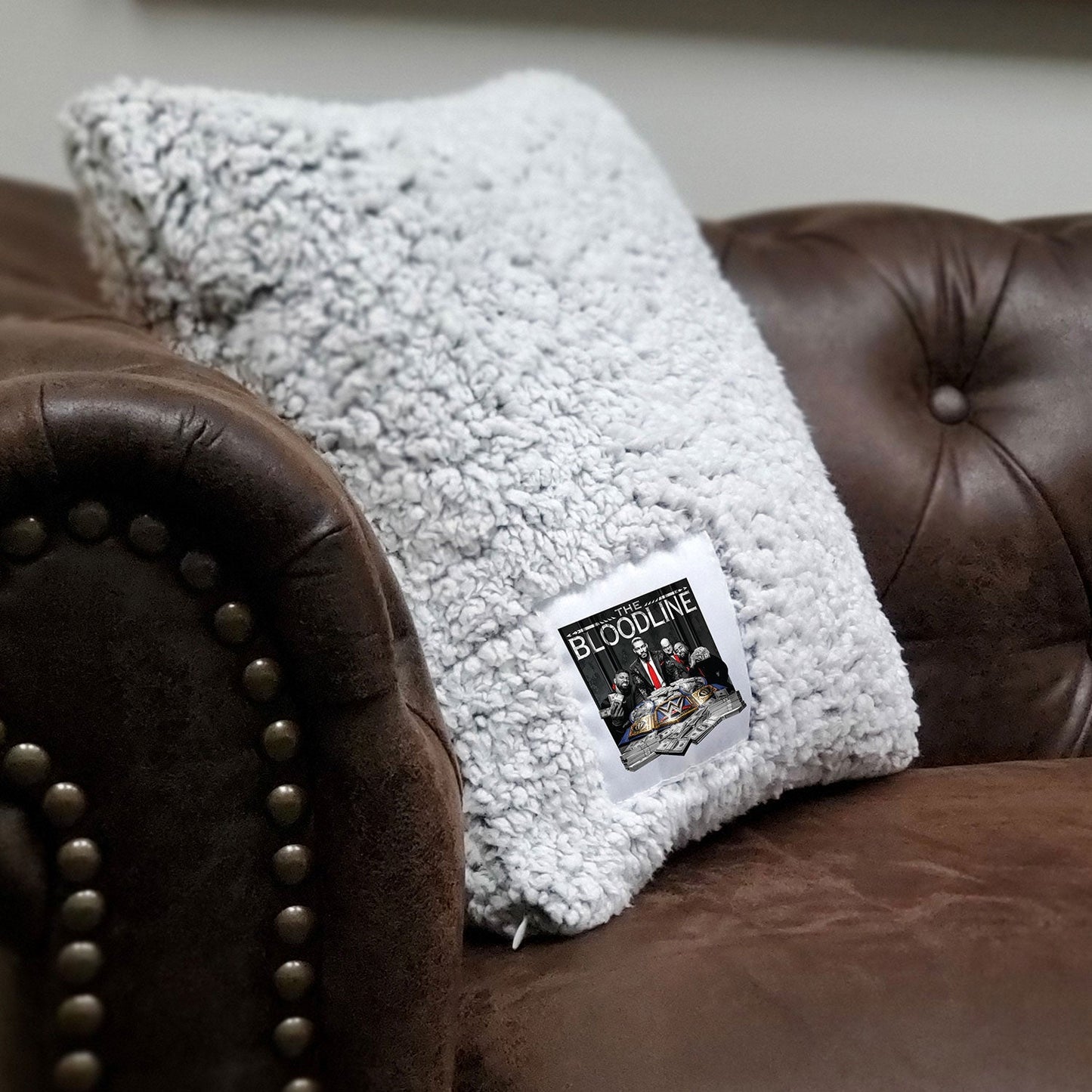 The Bloodline "We The Ones" Sherpa Throw Pillow