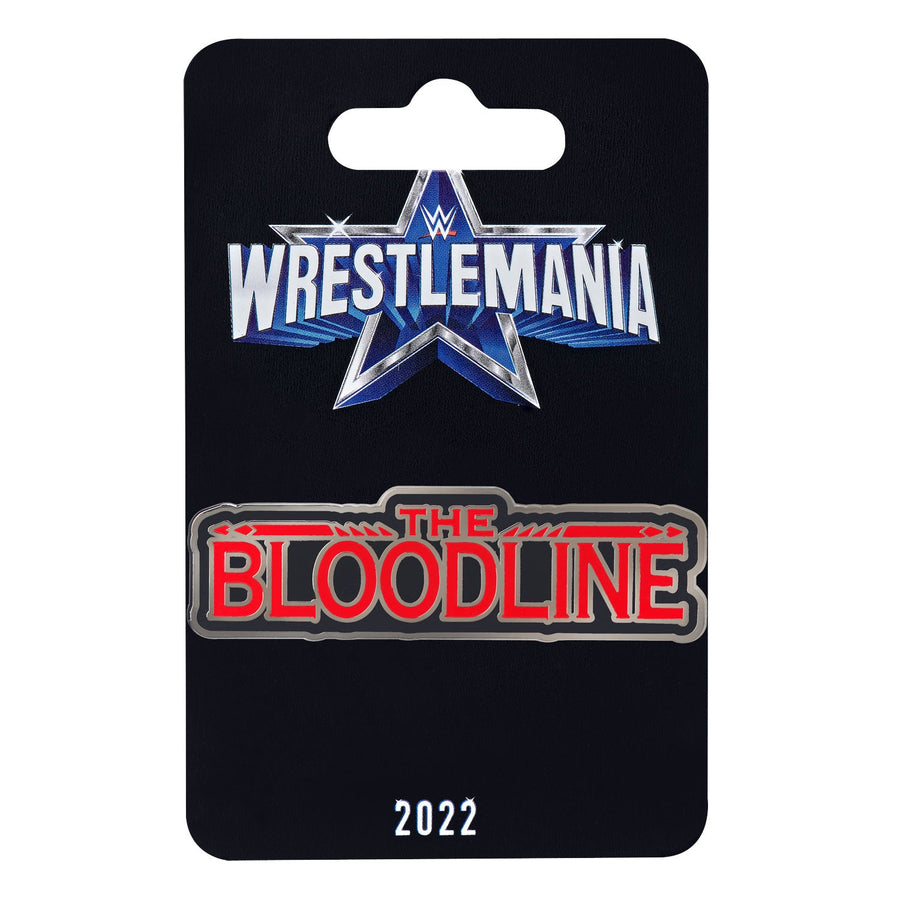 The Bloodline WrestleMania 38 Logo Pin