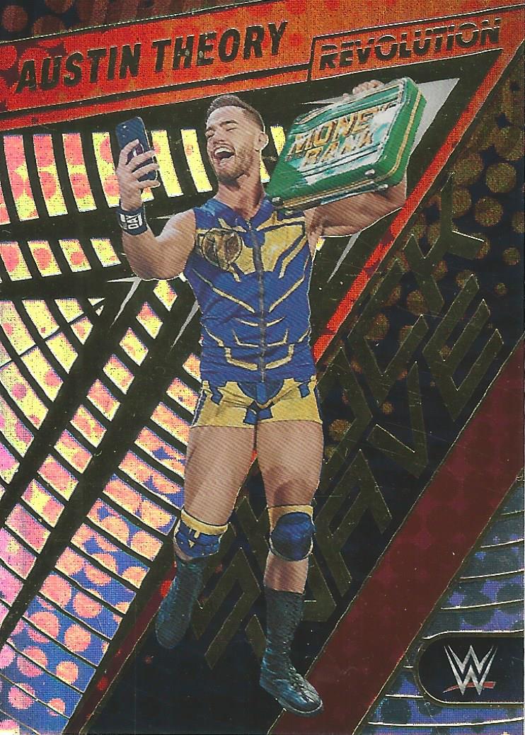 WWE Panini Revolution 2023 Austin Theory SHOCKWAVE #29