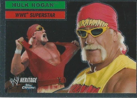 WWE Topps Chrome Heritage 2006 Hulk Hogan #12