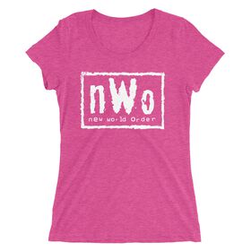 nWo "Classic Logo" Women's Tri-Blend T-Shirt T-Shirt PW Catalog