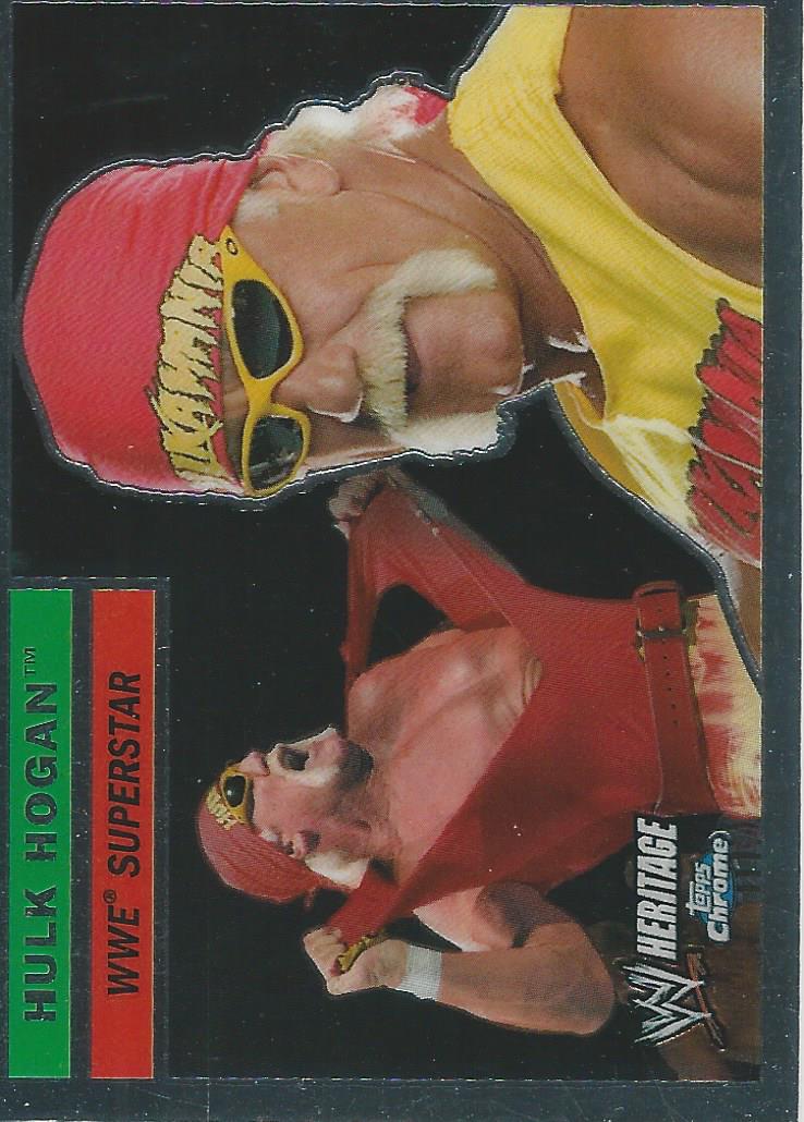 WWE Topps Chrome Heritage 2006 Hulk Hogan #12