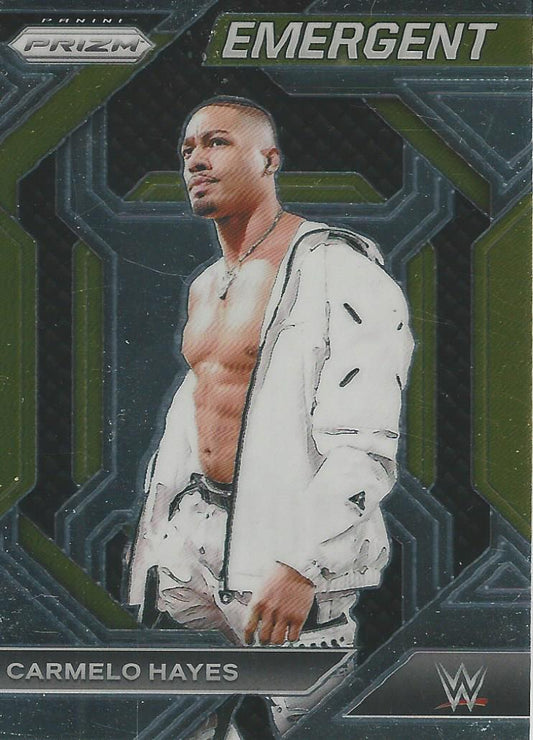WWE Panini Prizm 2024 Emergent Carmelo Hayes #10