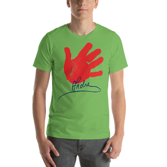 Andre the Giant "Handprint Signature" Unisex T-Shirt