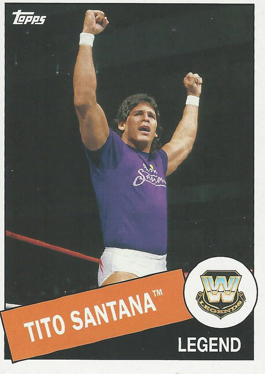 WWE Topps Heritage 2015 Tito Santana #45