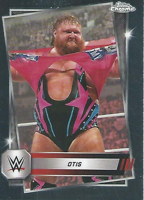 WWE Topps Chrome 2025 Trading Cards Otis No.45 PW Catalog