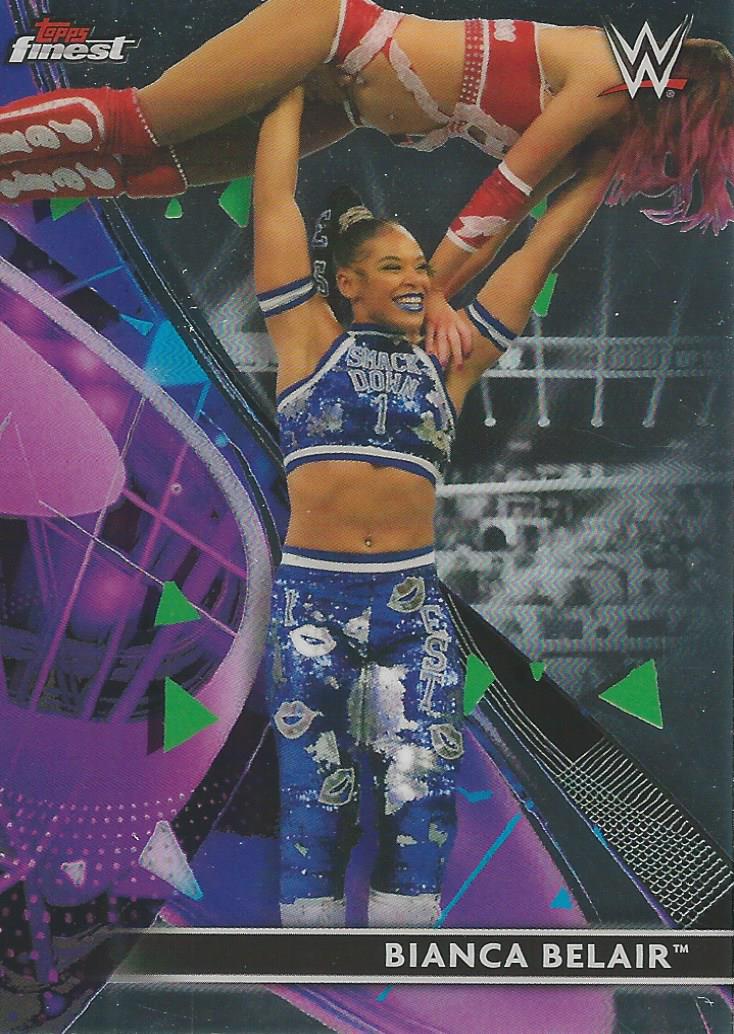 WWE Topps Finest 2021 Bianca Belair #45