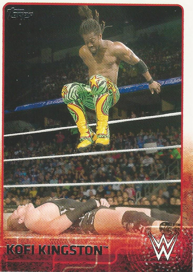 WWE Topps 2015 Kofi Kingston #45