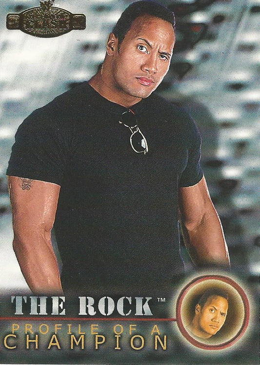 WWF Fleer Championship Clash 2001 The Rock #41