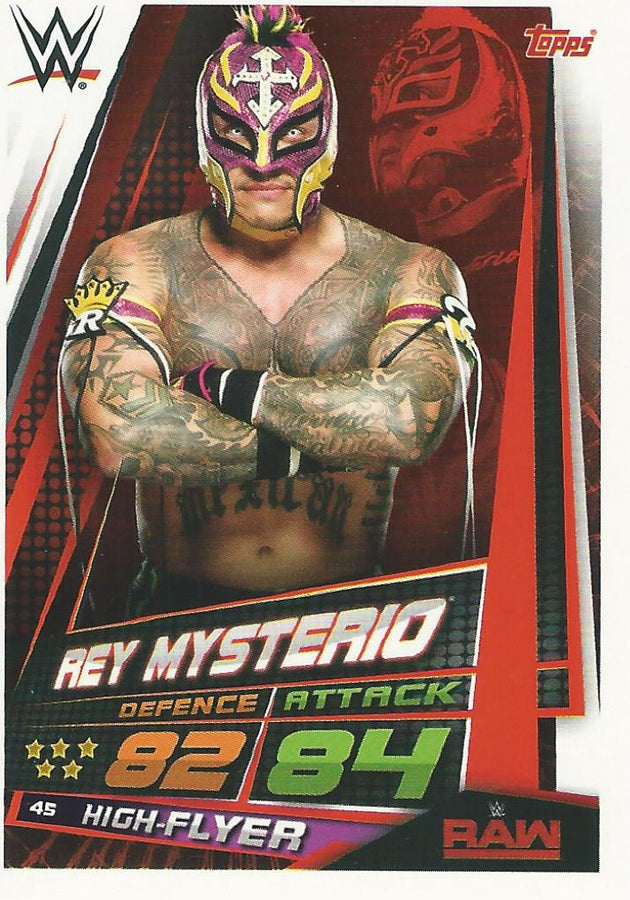 WWE Topps Slam Attax Universe 2019 Rey Mysterio #45