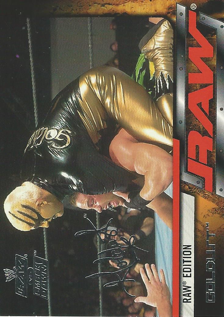 WWE Fleer Raw vs Smackdown 2002 Goldust #45
