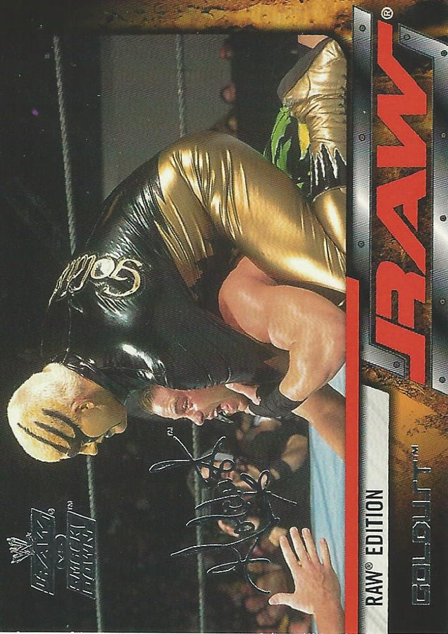 WWE Fleer Raw vs Smackdown 2002 Goldust #45