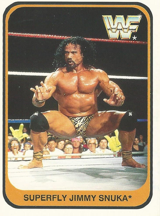 WWF Merlin 1991 Jimmy Snuka #45