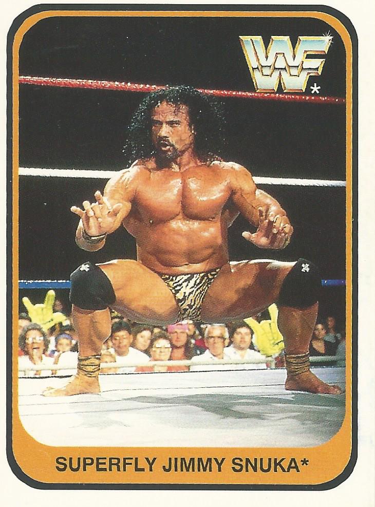WWF Merlin 1991 Jimmy Snuka #45