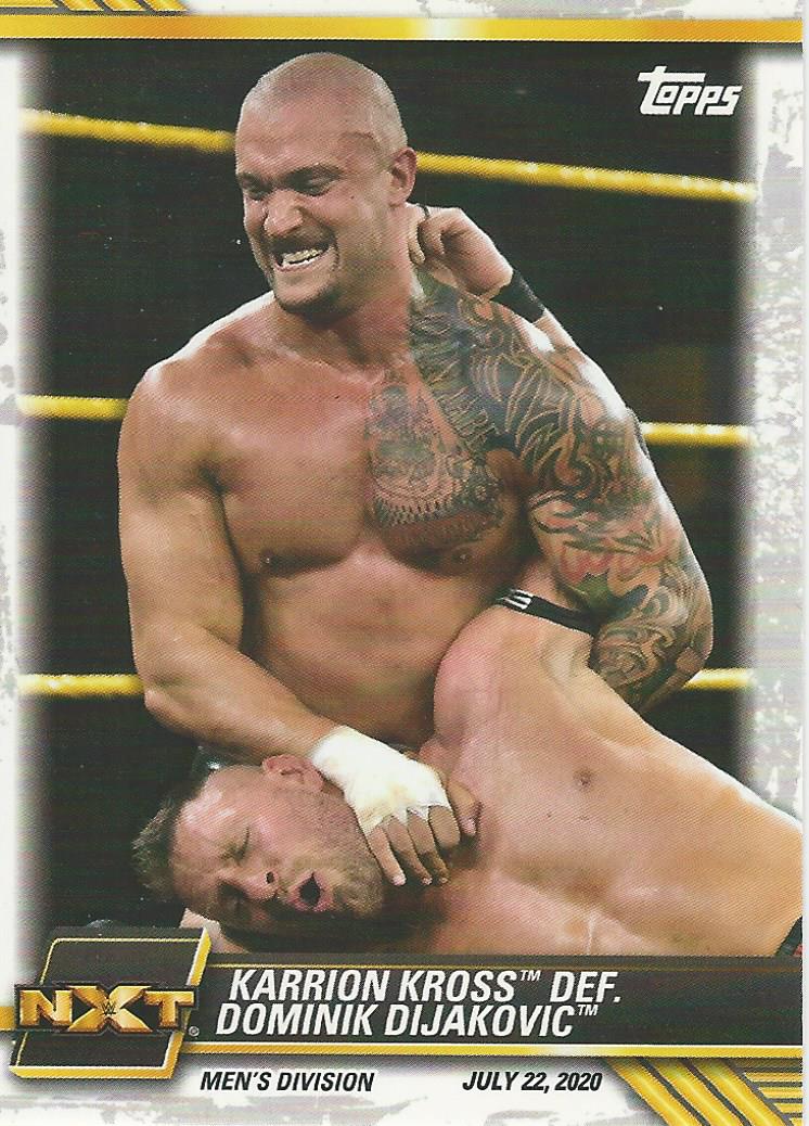 WWE Topps NXT 2021 Karrion Kross #50