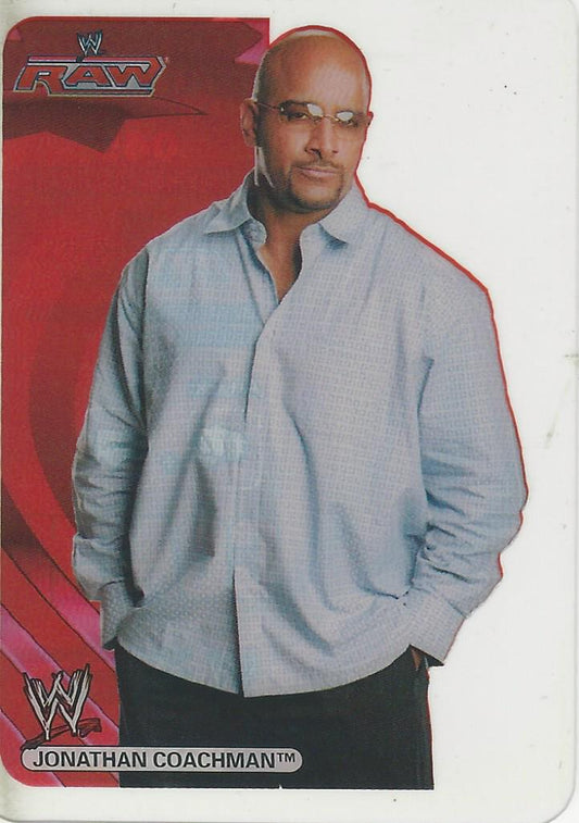 WWE Edibas Lamincards 2006 Jonathan Coachman #45